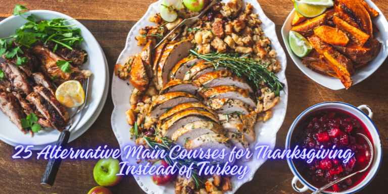 25 Alternative Main Courses for Thanksgiving Instead of Turkey